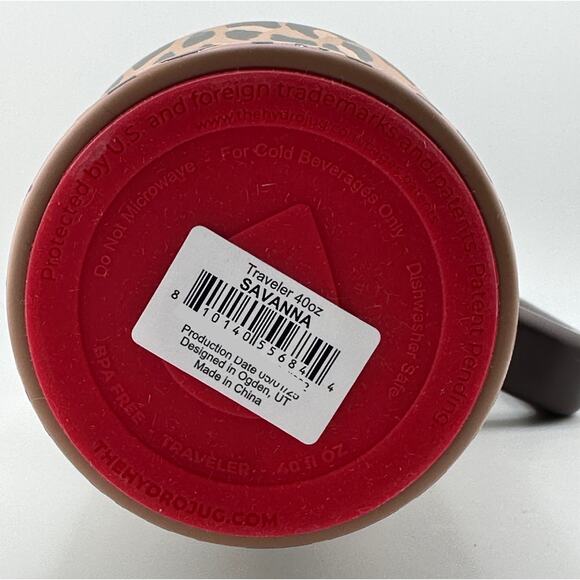 Hydrojug 40oz Traveler, SAVANNA LEOPARD - Picture 5 of 5